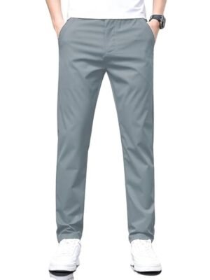 Men's Regular Casual Trouser - Grey