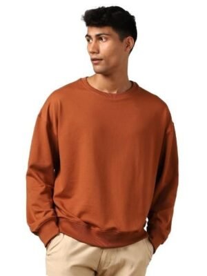 Oversized Sweatshirts for Man, Brown