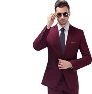 Blazer for Men, Midnight Wine