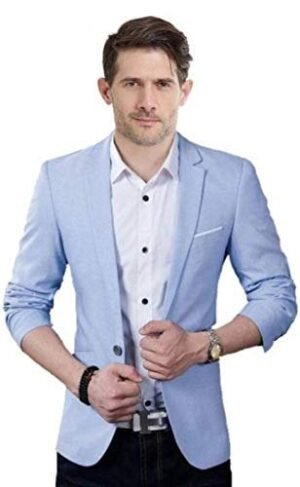 Blazer for Men, Midnight Sky Blue