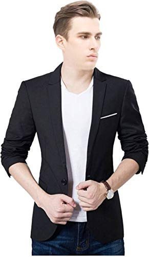 Blazer for Men, Black