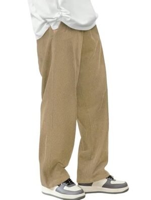 Men's Stretchable Sweatpant Trouser, Beige