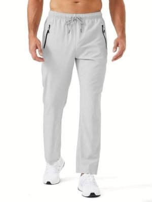 Track Pants for Men, White
