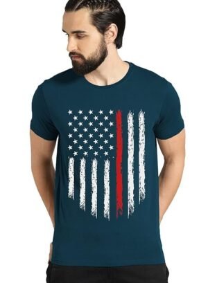 Men's Cotton Regular Fit T-Shirt, Green