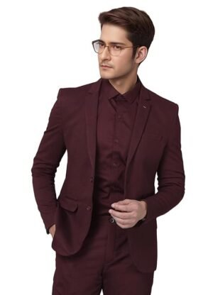 Versatile Blazer for Men, Maroon
