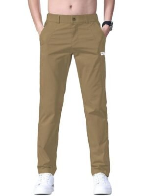 Men's Regular Casual Trouser - Brown
