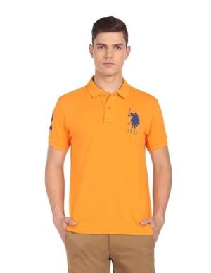 Men's Regular Fit T-Shirt, Orange