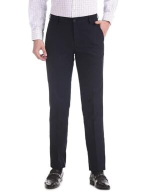 Men's BottomLine Formal Trousers, Blue