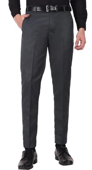 Men's Formal Pant, Dark Grey