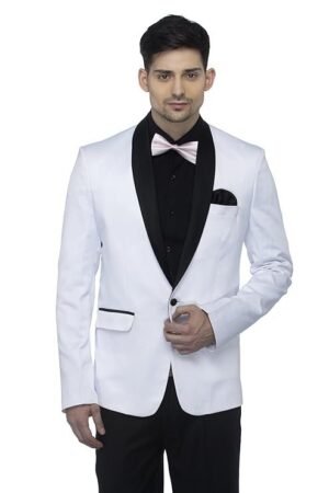 Men's Tuxedo Blazers, White