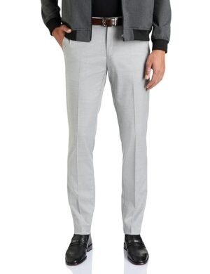 Men's Slim Fit Formal Pants, Grey