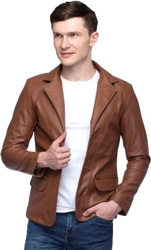Men's Slim Fit Solid Casual, Tan