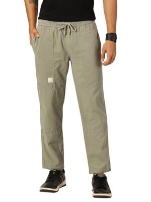Men's Solid 6 Pocket Chino Pants - Cream