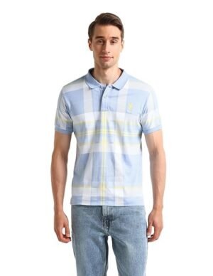 Men's Polo Regular Fit Shirt, Light Blue