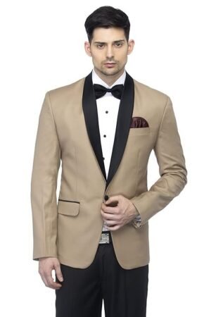 Men's Tuxedo Blazers, Beige